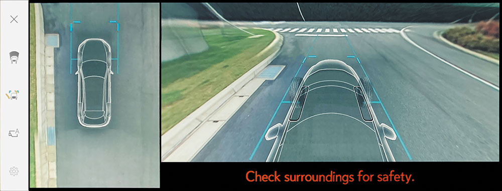 Panoramic View and Side Clearance View